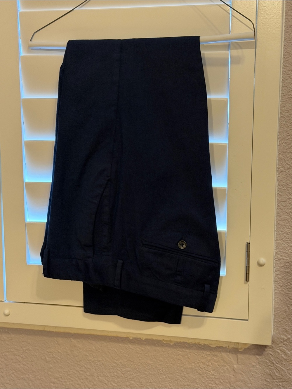 Bonobos Dark Navy Dress Pants - Modern Taper